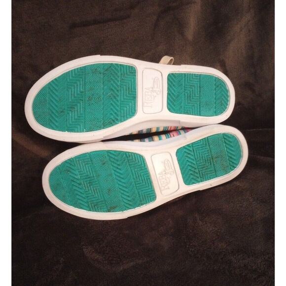 JUSTIN By Reda Sneakers Aztec Canvas Western Shoes Size 8.5 M NWT - Picture 10 of 10